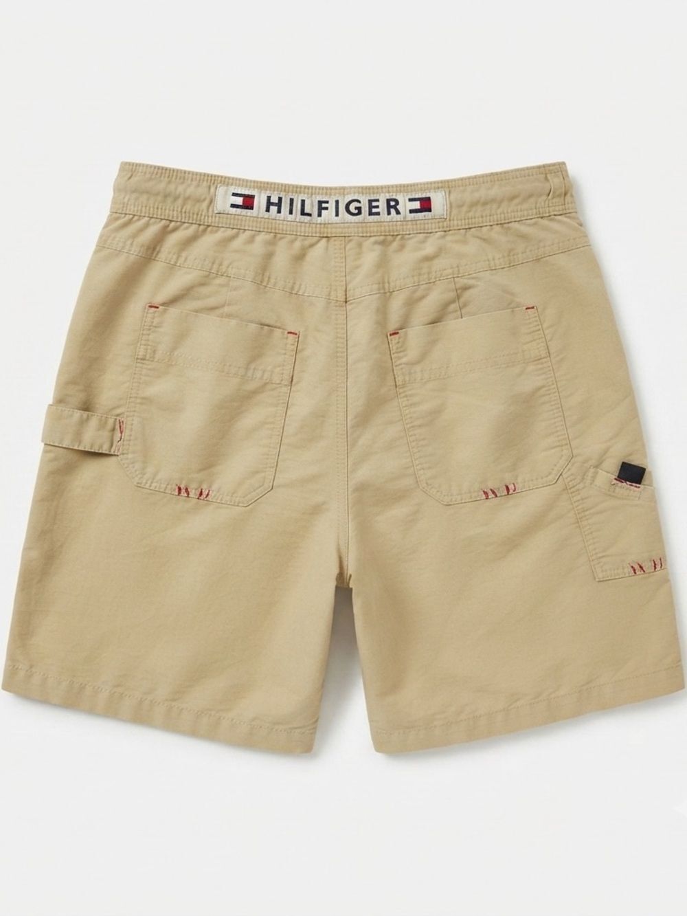 Tommy Hilfiger Mustard Color Retro Logo Swim Trunk Mens Size Large